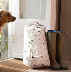 Bolsa de botas diseño de razas de perros