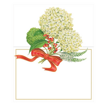 Cargar imagen en el visor de la galería, Tarjeta de lugar diseño  ramo de hortensias