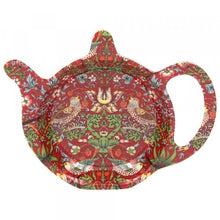 Cargar imagen en el visor de la galería, Platito para la bolsita del té diseño Strawberry Thief