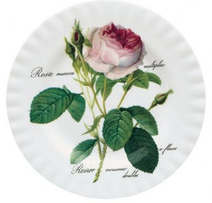 Plato llano diseño Redoute Rose
