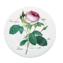 Cargar imagen en el visor de la galería, Plato de postre diseño Redoute Rose