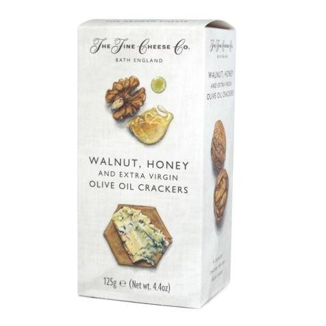 Crackers de queso y nueces con aceite de oliva virgen extra