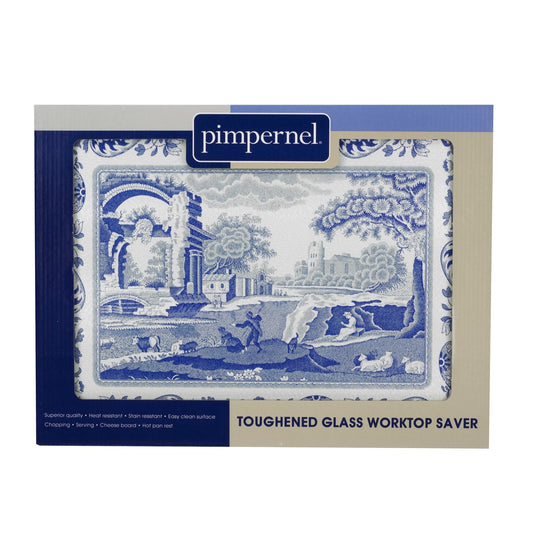 Tabla de cristal diseño Blue Italian