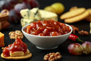 Chutney de manzana y real Ale
