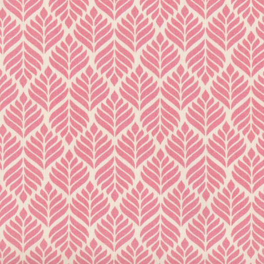 Mantel de hule color rosa y blanco