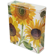 Cargar imagen en el visor de la galería, Caja de lata diseño Girasoles
