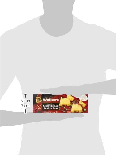 Galletas de mantequilla Walkers con forma de terrier escocés