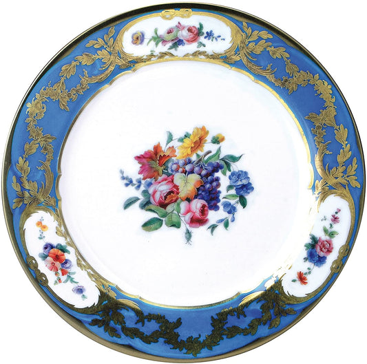 Plato de lata diseño" Luis XVI"