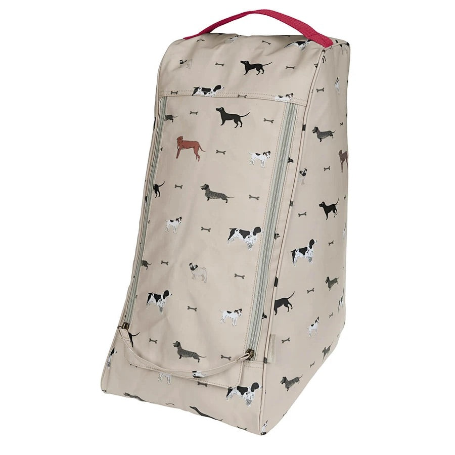 Bolsa de botas diseño de razas de perros