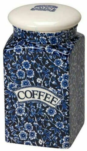 Bote de cerámica para café diseño Blue Calico