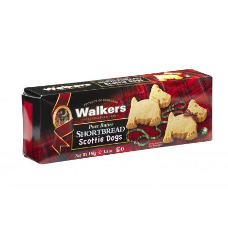 Galletas de mantequilla Walkers con forma de terrier escocés